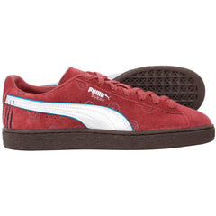 Puma Suede 2 One Piece Mens Burgundy Trainers