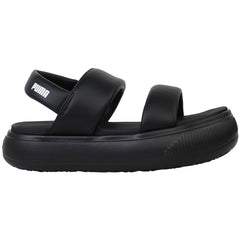 Puma Mayu Puffy Womens Black Sandals