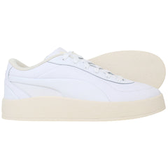 Puma CA Luxe Mens White Trainers