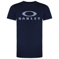 Oakley O Bark Mens Blue T-Shirt