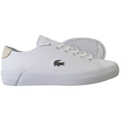 Lacoste Gripshot 124 1 JD Kids White Trainers