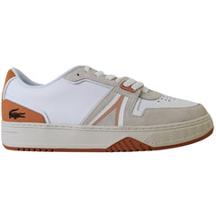 Lacoste L001 124 2 Mens White/Brown Trainers