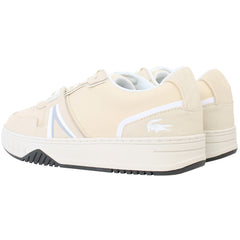 Lacoste L001 124 3 SMA Mens Beige Trainers