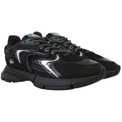 Lacoste L003 Neo 124 2 Mens Black Trainers