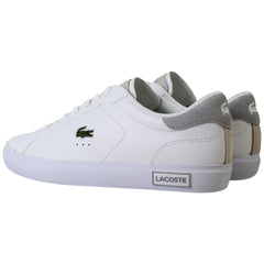 Lacoste Powercourt 124 2 Mens White Trainers