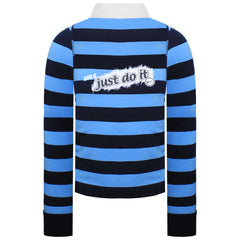 Nike Just Do It Kids Striped Polo Shirt