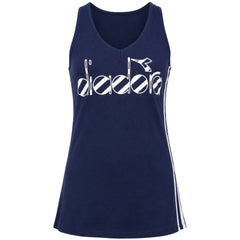 Diadora Palle Barra Womens Blue Vest