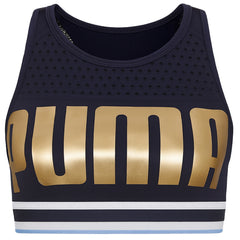 Puma Sports Training Womens Navy Sports Bra
