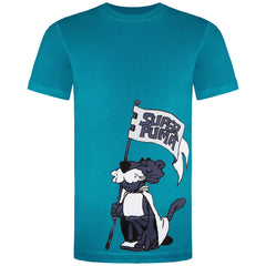 Puma Super Mens Blue T-Shirt