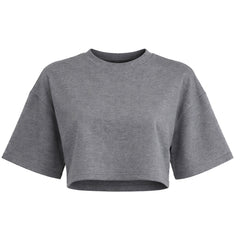 Puma x Rihanna Fenty Crew Womens Dark Grey Crop Top