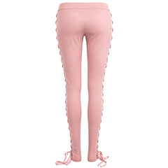 Puma x Rihanna Fenty Boxing&Bomber Lacing Womens Pink Leggings