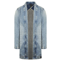 Puma x XO Long Sleeve Bleached Mens Denim Kimono