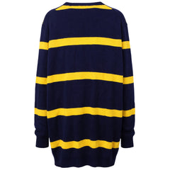 Puma x Rihanna Fenty Oversized Womens Navy/Yellow Sweater