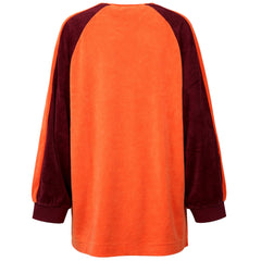 Puma x Rihanna Fenty Velour Womens Orange Sweater