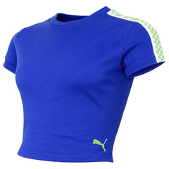 Puma x Rihanna Fenty Womens Blue Crop Top