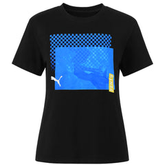 Puma x Rihanna Fenty Oversized Womens Black T-Shirt