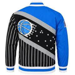 Mitchell & Ness NBA Orlando Magic Warm Up Mens Blue Jacket