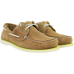 Timberland Earthkeepers Mens Brown Boat Shoes
