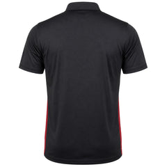 Puma Pure Colourblock Mens Red/Black Golf Polo Shirt