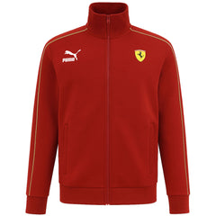 Puma x Scuderia Ferrari Race Iconic Mens Dark Red Track Jacket