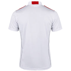 Mizuno Hex Rect Mens White Polo Shirt
