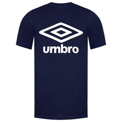 Umbro Logo Mens Navy T-Shirt