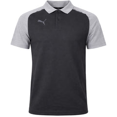 Puma teamCUP Mens Dark Grey Polo Shirt