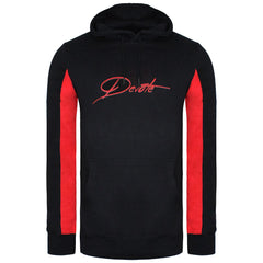 Devote London Irivin Mens Black/Red Hoodie