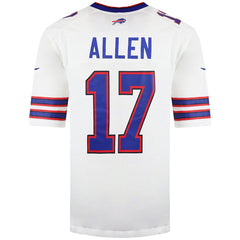 Nike NFL Buffalo Bills 17 Josh Allen Mens Classic Jersey