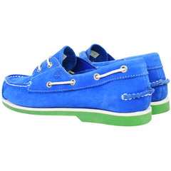 Timberland Classic Kids Blue Boat Shoes