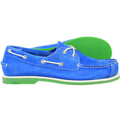 Timberland Classic Kids Blue Boat Shoes