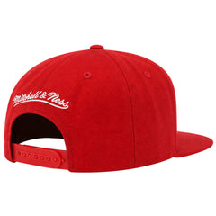 Mitchell & Ness NBA Houston Rockets Old English Faded Red Cap