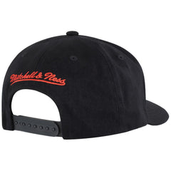 Mitchell & Ness NBA Chicago Bulls Letterman 110 Black Cap