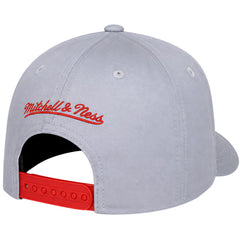Mitchell & Ness NBA Chicago Bulls Reflective 110 Script Grey Cap