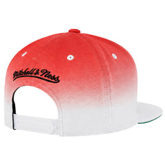 Mitchell & Ness NBA Chicago Bulls Colour Fade White/Red Cap