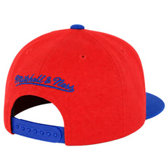 Mitchell & Ness NBA Philadelphia 76ers Wool 2 Tone Red Cap