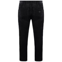 Armani Jeans Slim Fit Mens Black Trousers