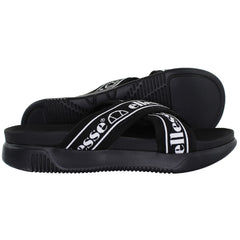 Ellesse Denso Cross Womens Black Sliders