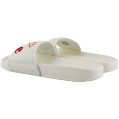 Ellesse Filippo Logo Play Womens Off White Sliders