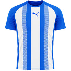 Puma TeamLiga Striped Mens Blue/White Football Shirt