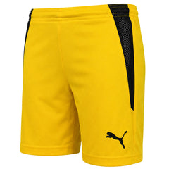 Puma teamLiga Kids Yellow Shorts