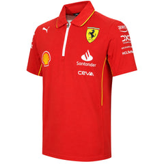 Puma x Scuderia Ferrari Team Kids Red Polo Shirt