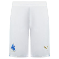 Puma Olympique de Marseille Mens White Football Shorts