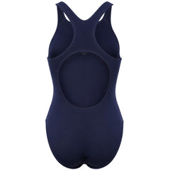 Speedo Printed Medalist Womens Navy Swimsuit