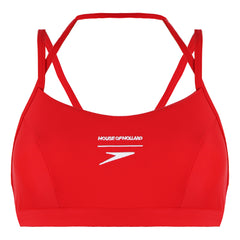 Speedo House Of Holland Womens Red Swimsuit