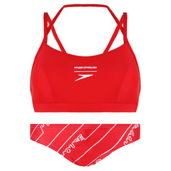 Speedo House Of Holland Womens Red Swimsuit
