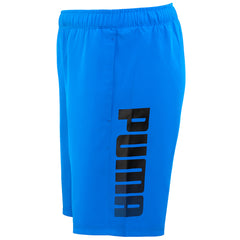 Puma Fun Big Logo Mens Blue Shorts