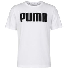 Puma Essentials Mens White T-Shirt