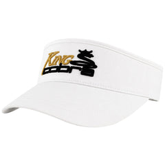 Cobra King High Crown White Golf Visor