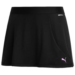 Puma Individual Womens Black Padel Skirt